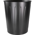 Genuine Joe 6 gal Trash Can, Black, Steel 58897CT